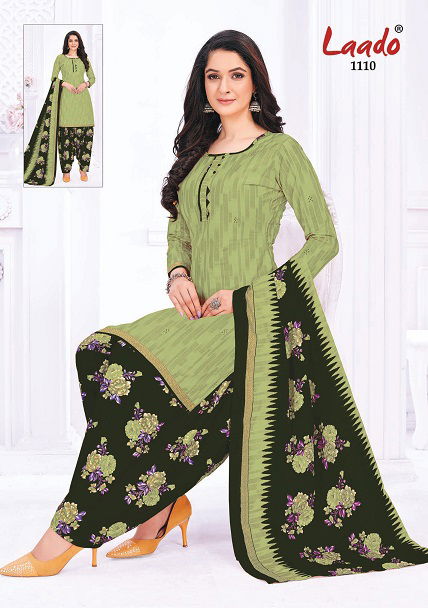 Laado Priti Patiyala Vol 11 Ethnic Wear Printed Wholesale Readymade  Cotton Dress
